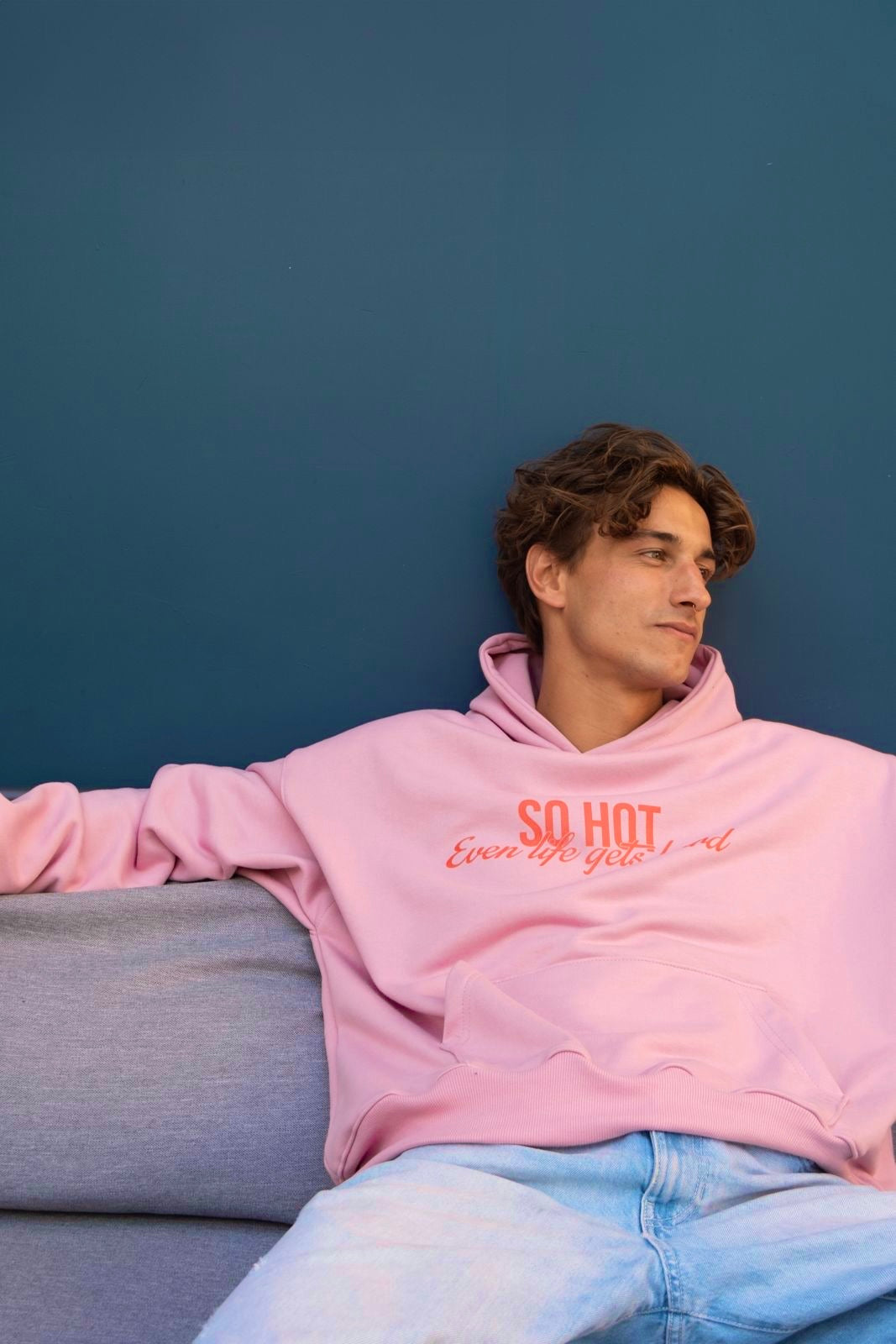 HOT PINK HOODIE