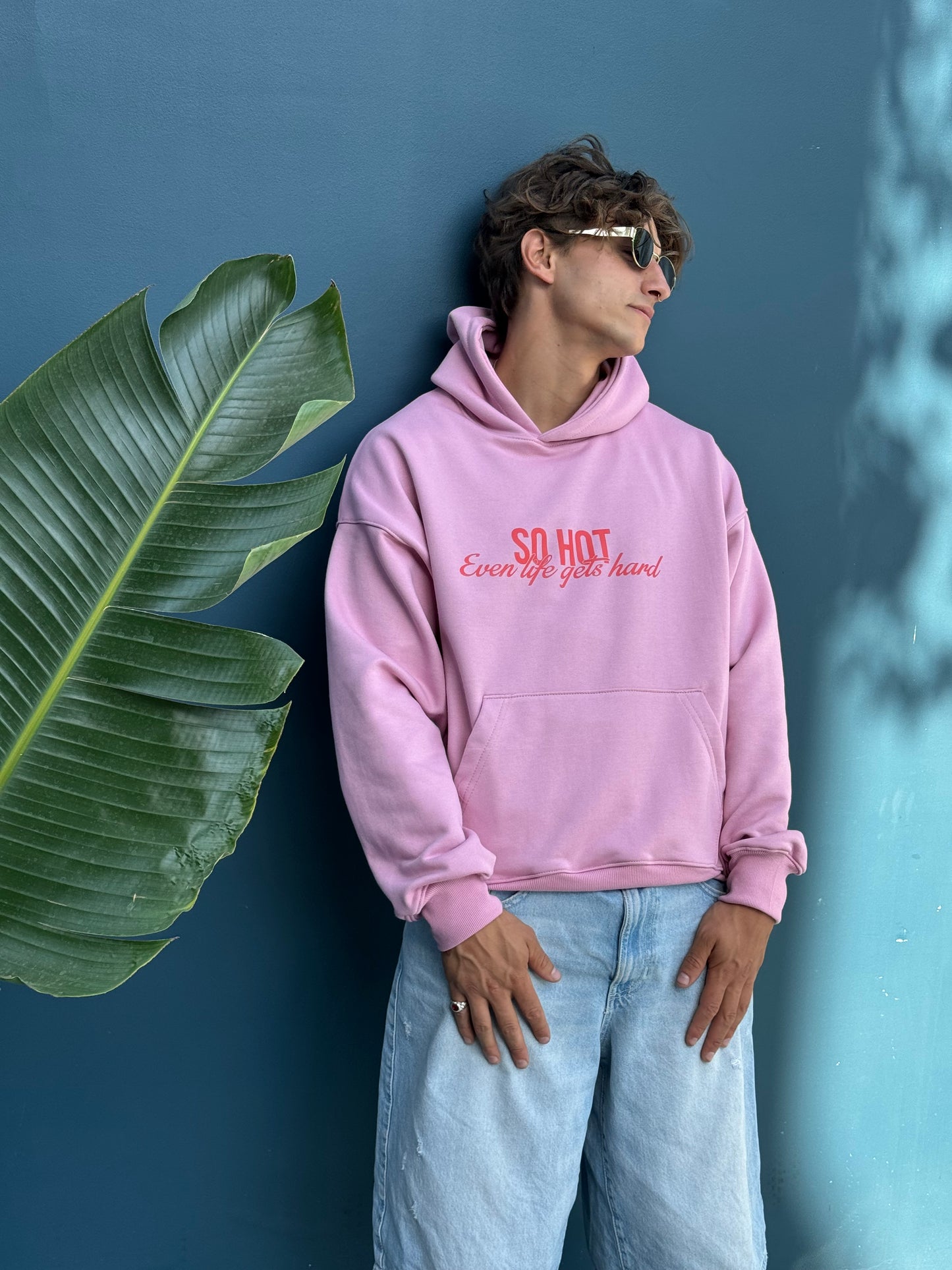 HOT PINK HOODIE