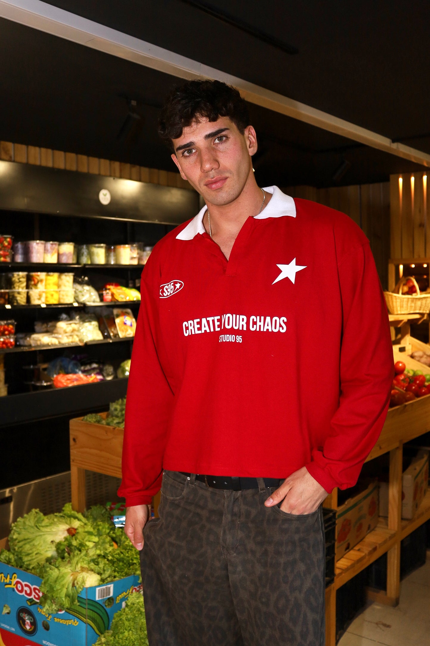 ICONIC POLO (ROJO)
