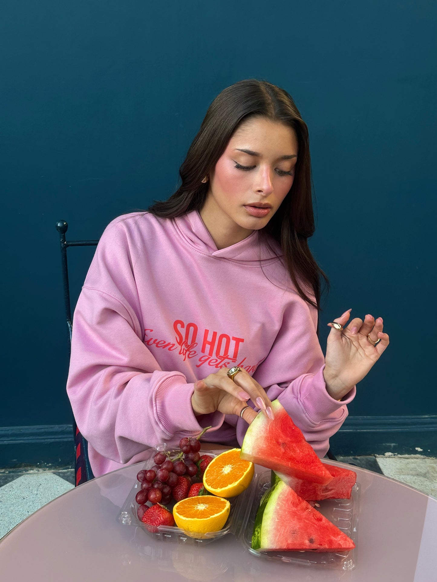 HOT PINK HOODIE