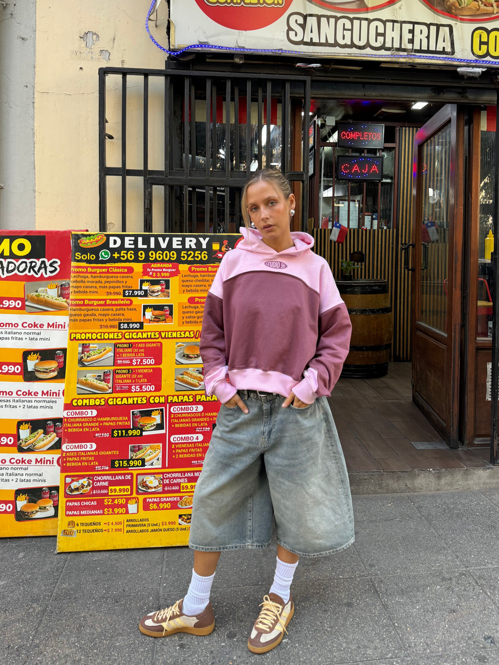 PINK CORE HOODIE