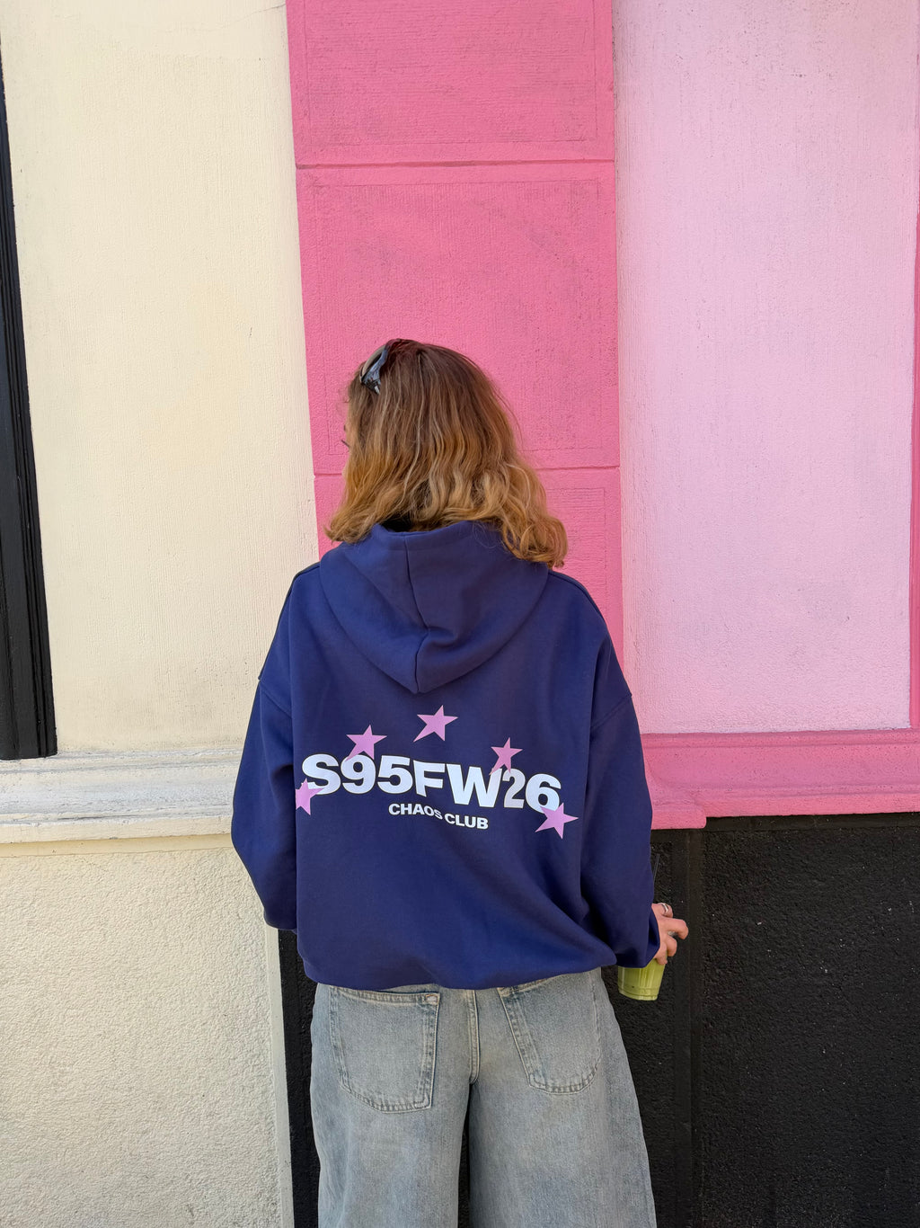 CHAOS CLUB HOODIE (AZUL)