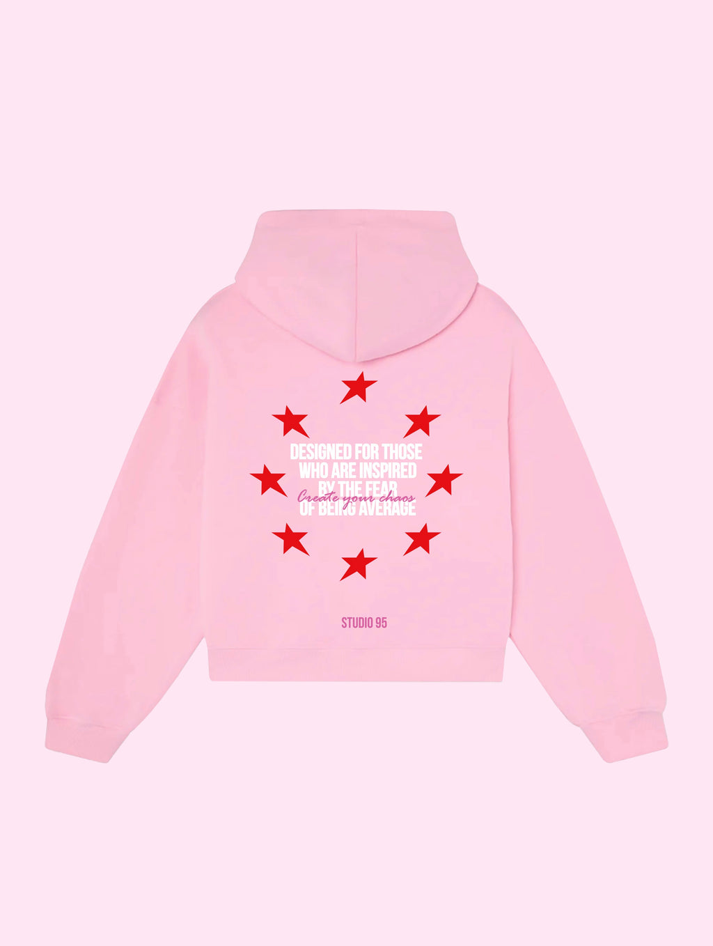 FULL STARS HOODIE (ROSADO)