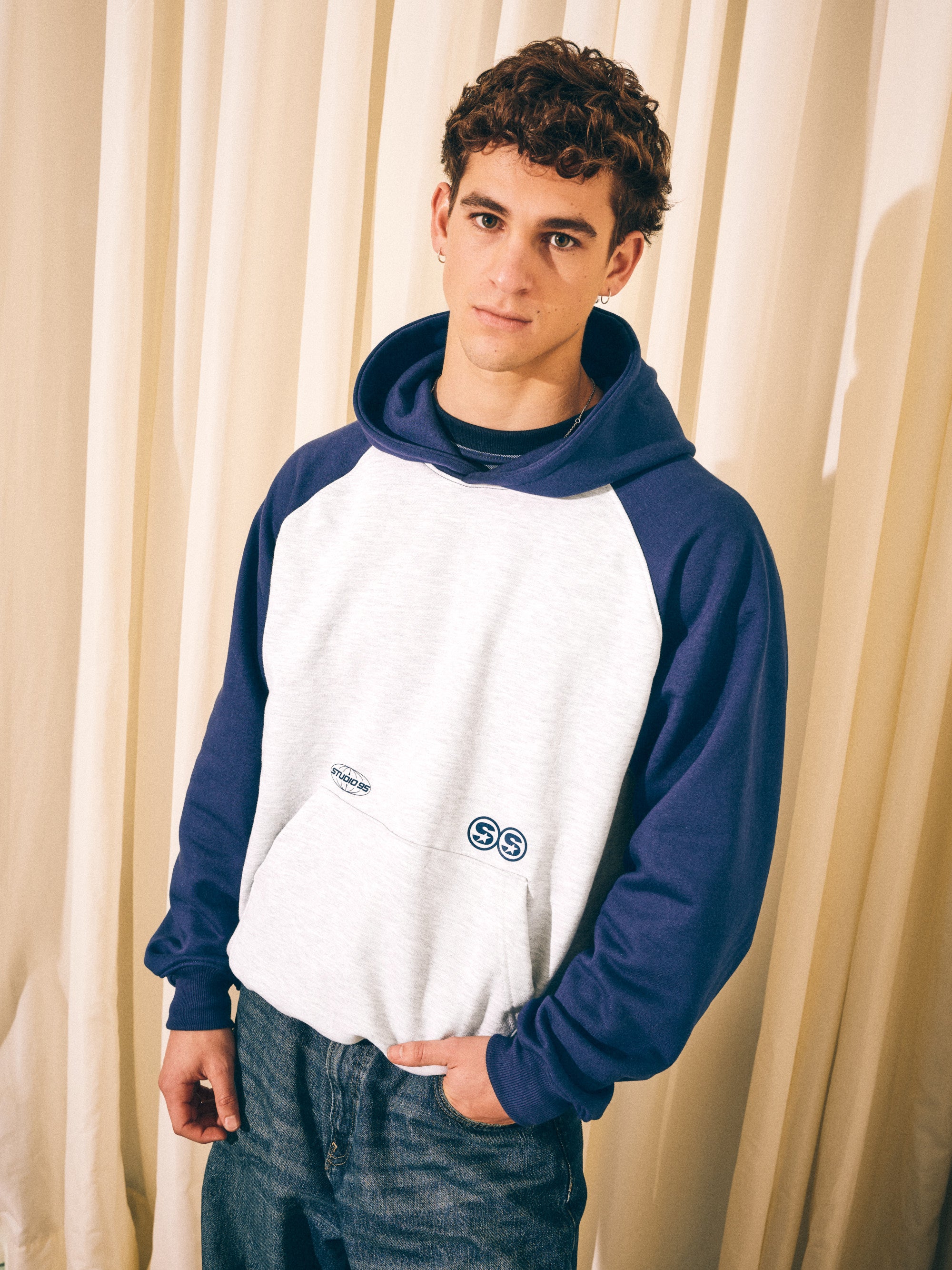 NAVY HOODIE