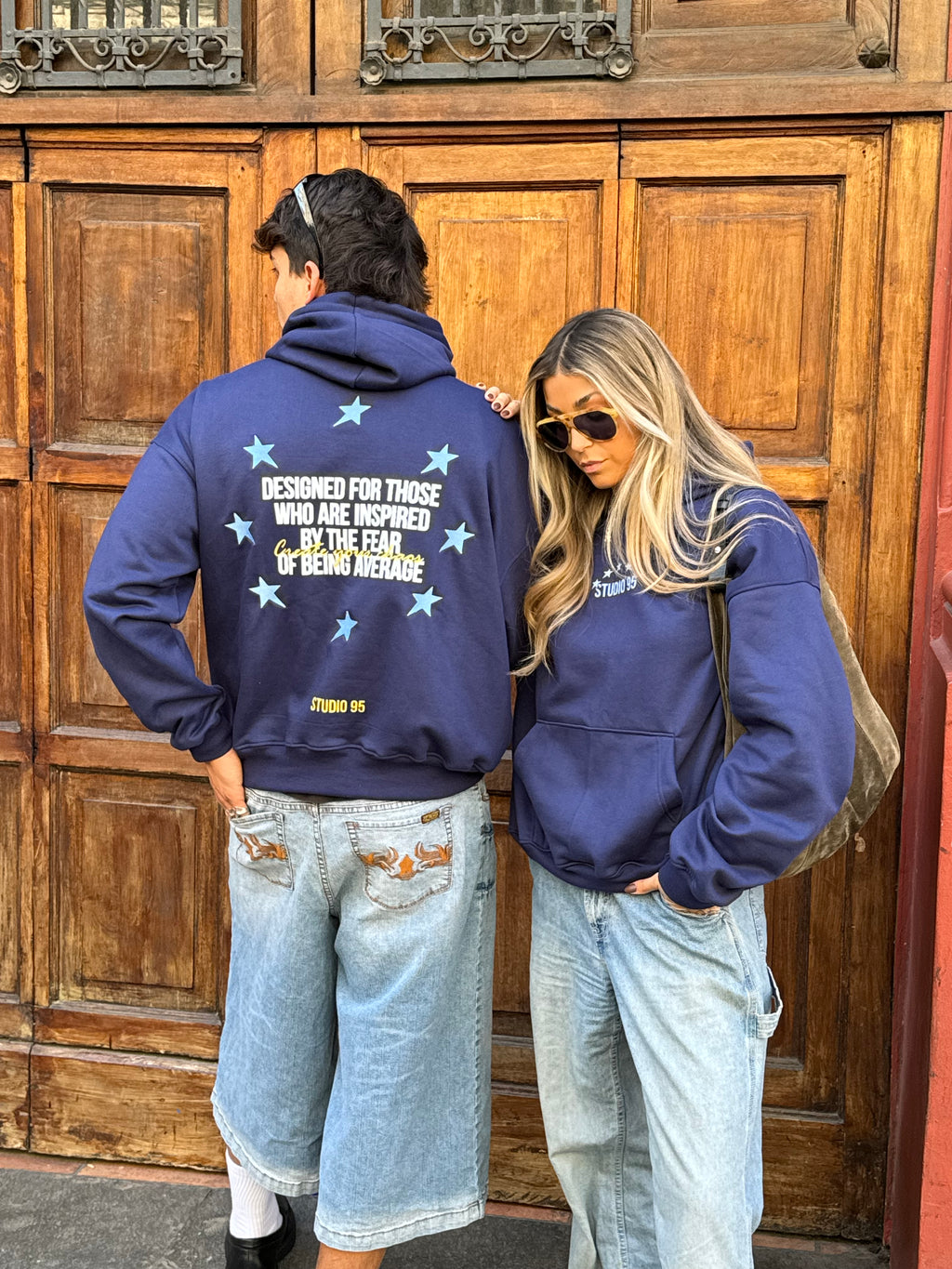 FULL STARS HOODIE (AZUL)