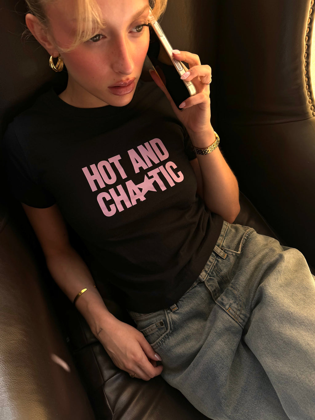 HOT N CHAOTIC BABY TEE