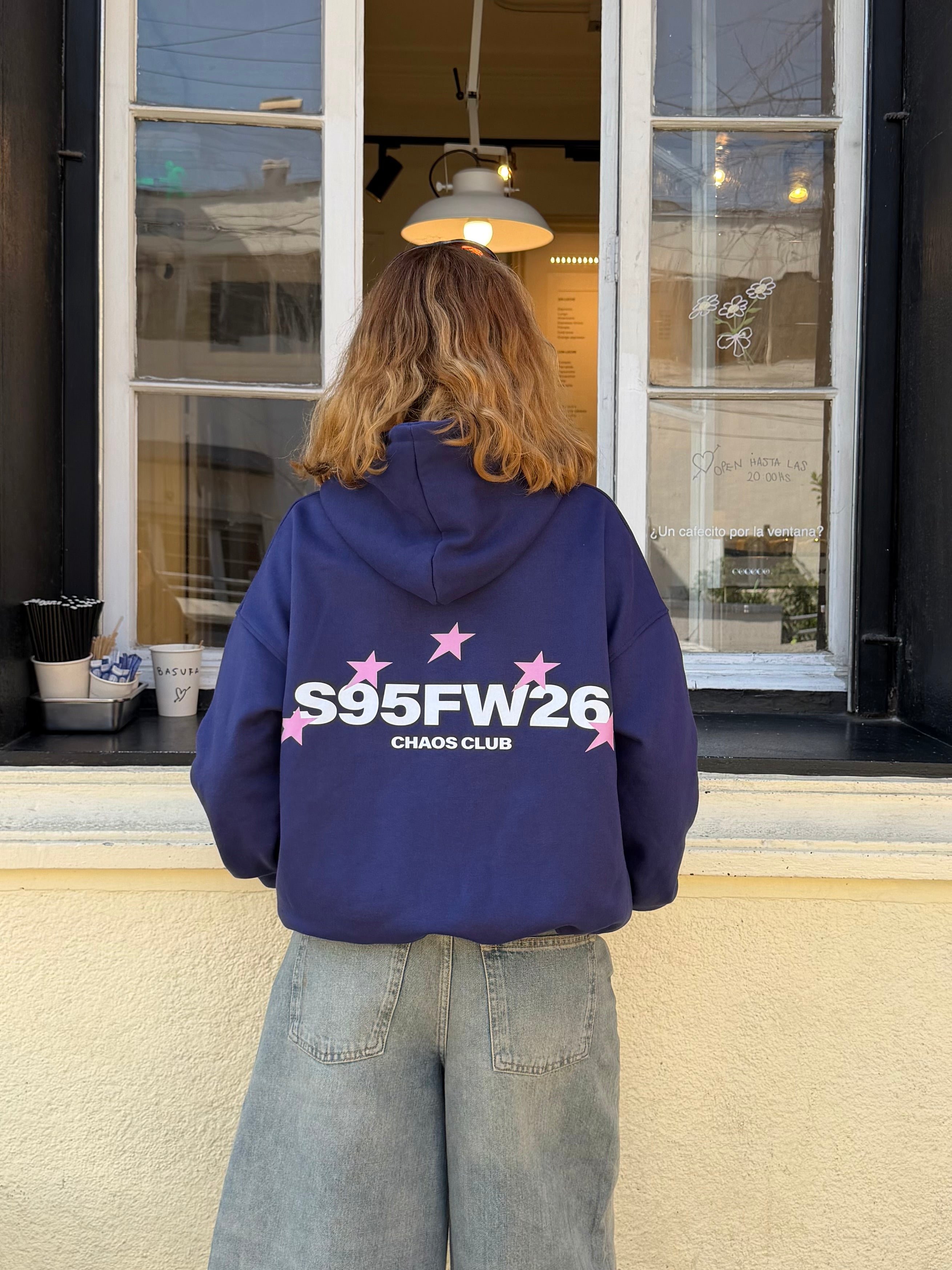CHAOS CLUB HOODIE (AZUL)