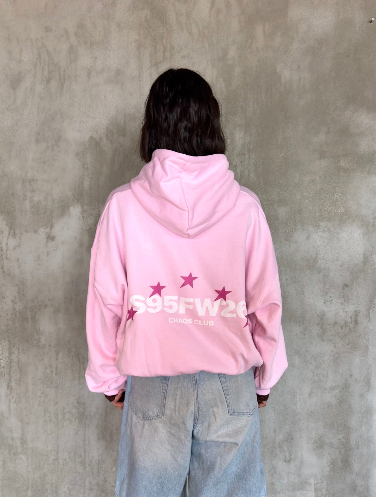 CHAOS CLUB HOODIE (ROSADO)