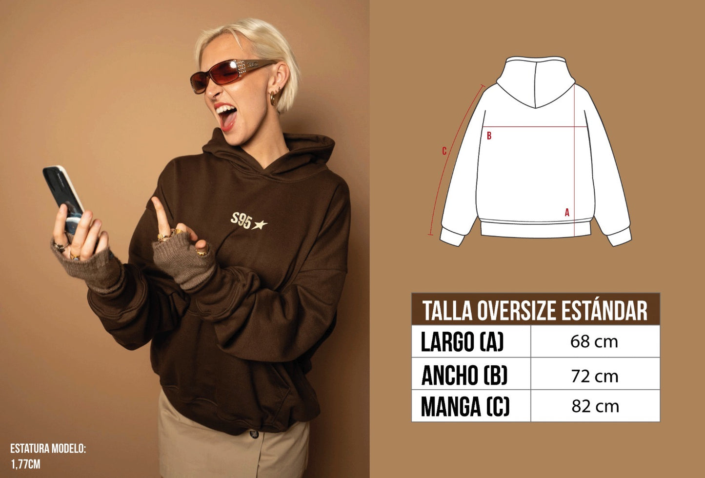 INNER STAR HOODIE