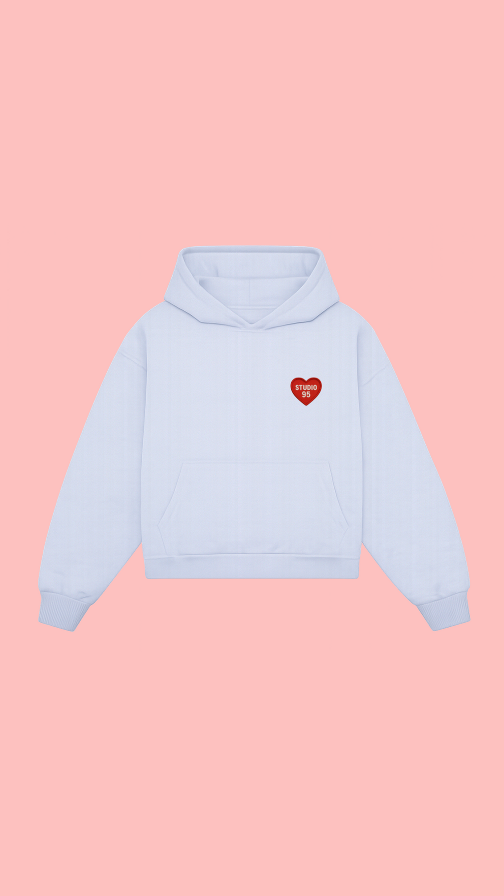 HEART PATCH HOODIE