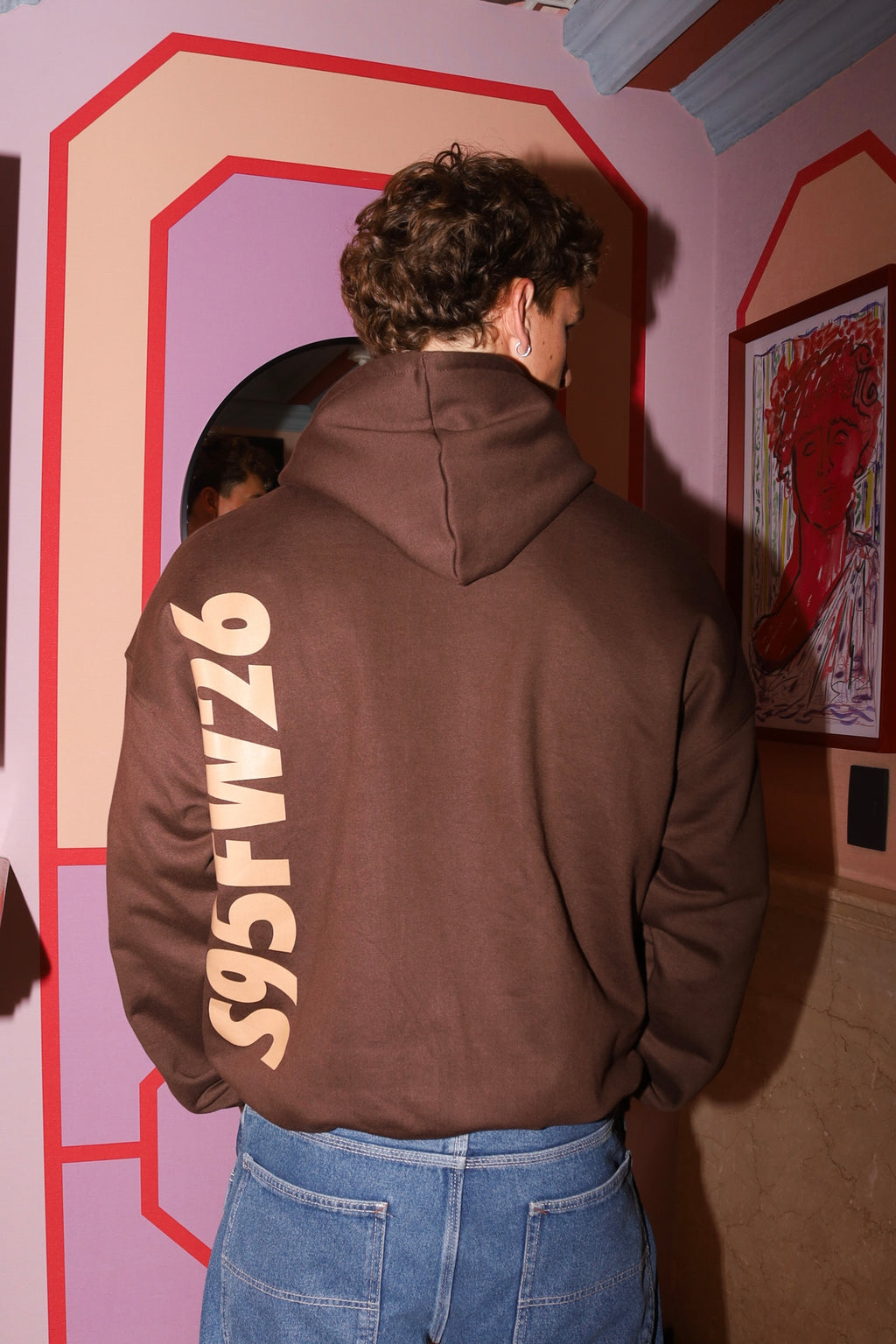 VERTICAL HOODIE (CAFÉ)