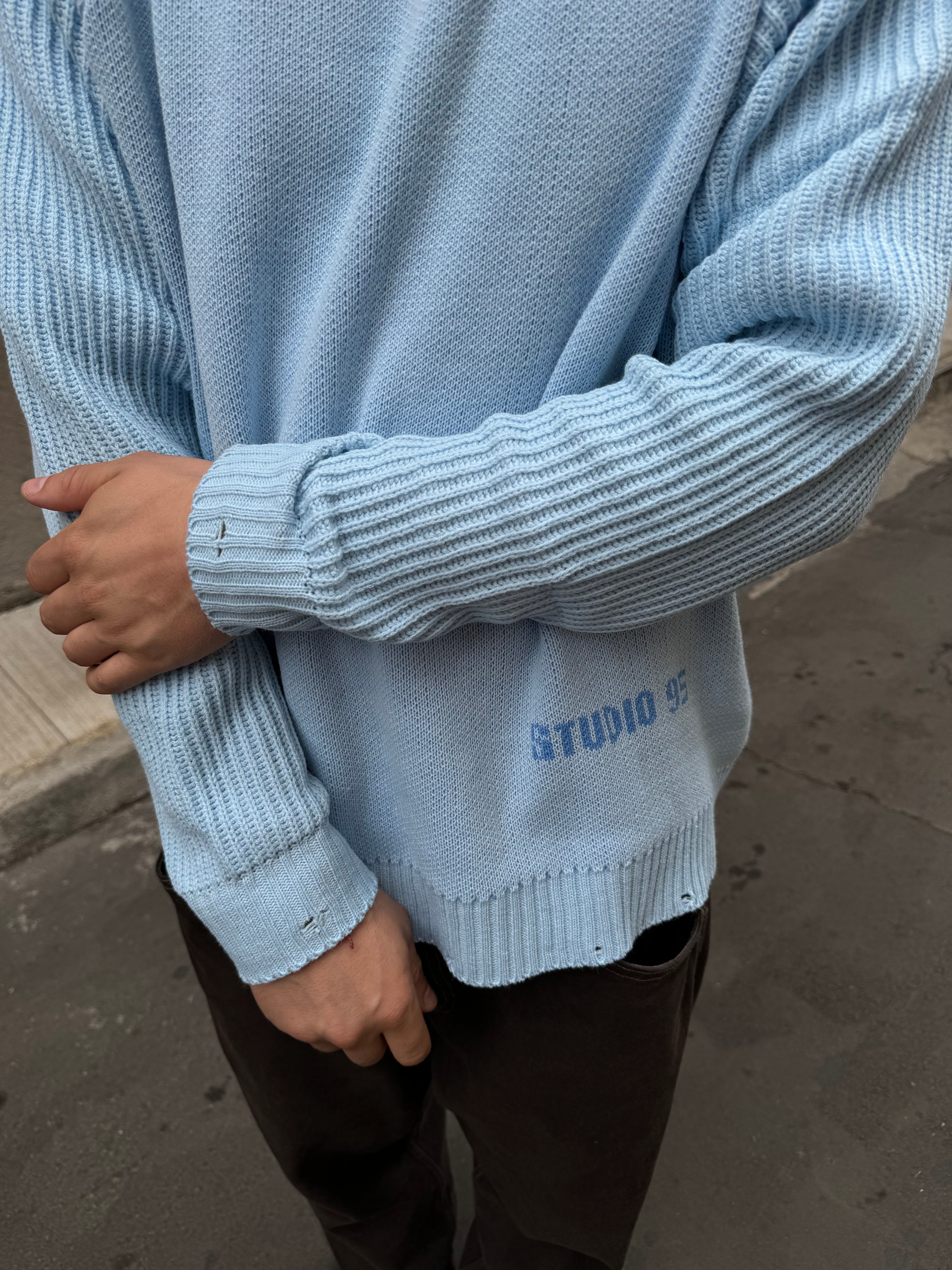 SUMMER KNIT (CELESTE) (ENVÍO SAMEDAY)