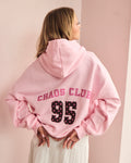 95 DOTS HOODIE (ROSADO)