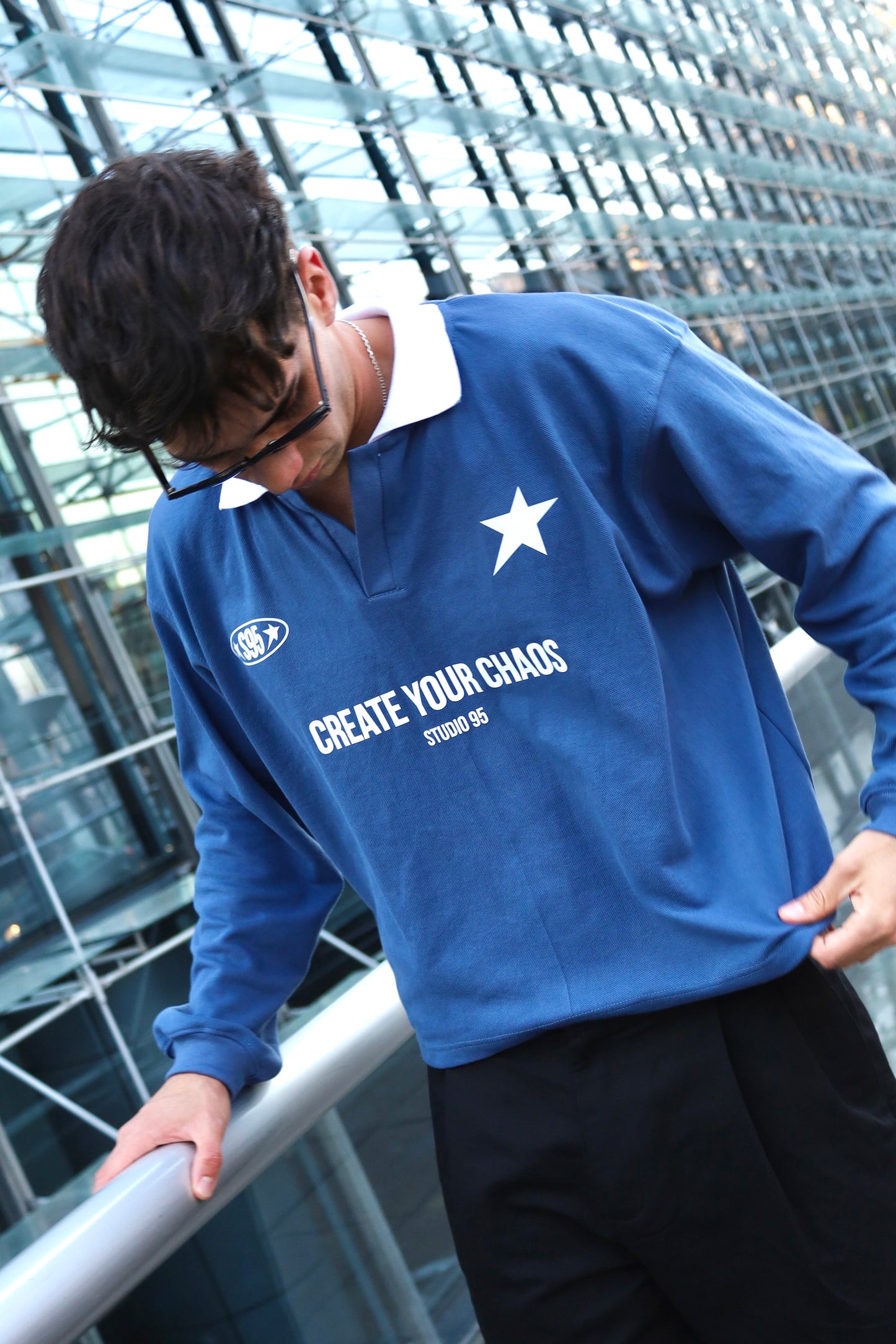ICONIC POLO (AZUL)