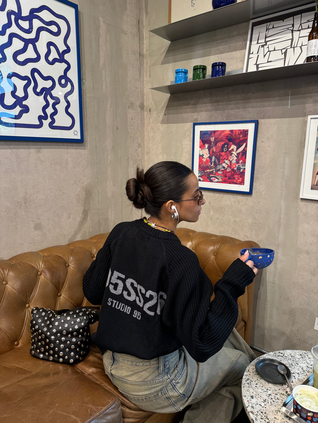 SUMMER KNIT (NEGRO) (ENVÍO SAMEDAY)