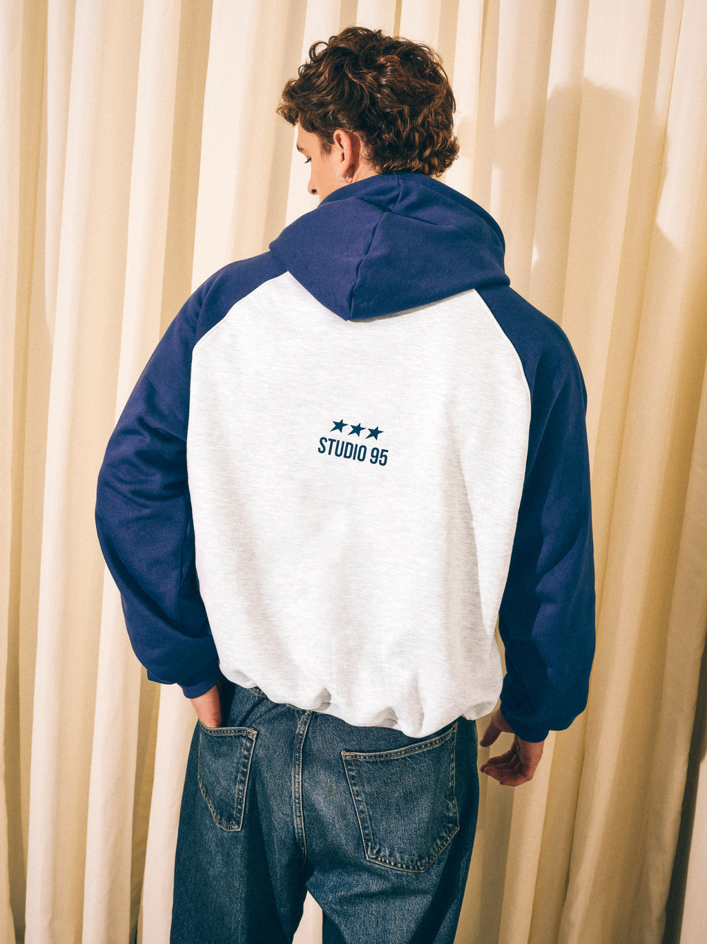 NAVY HOODIE