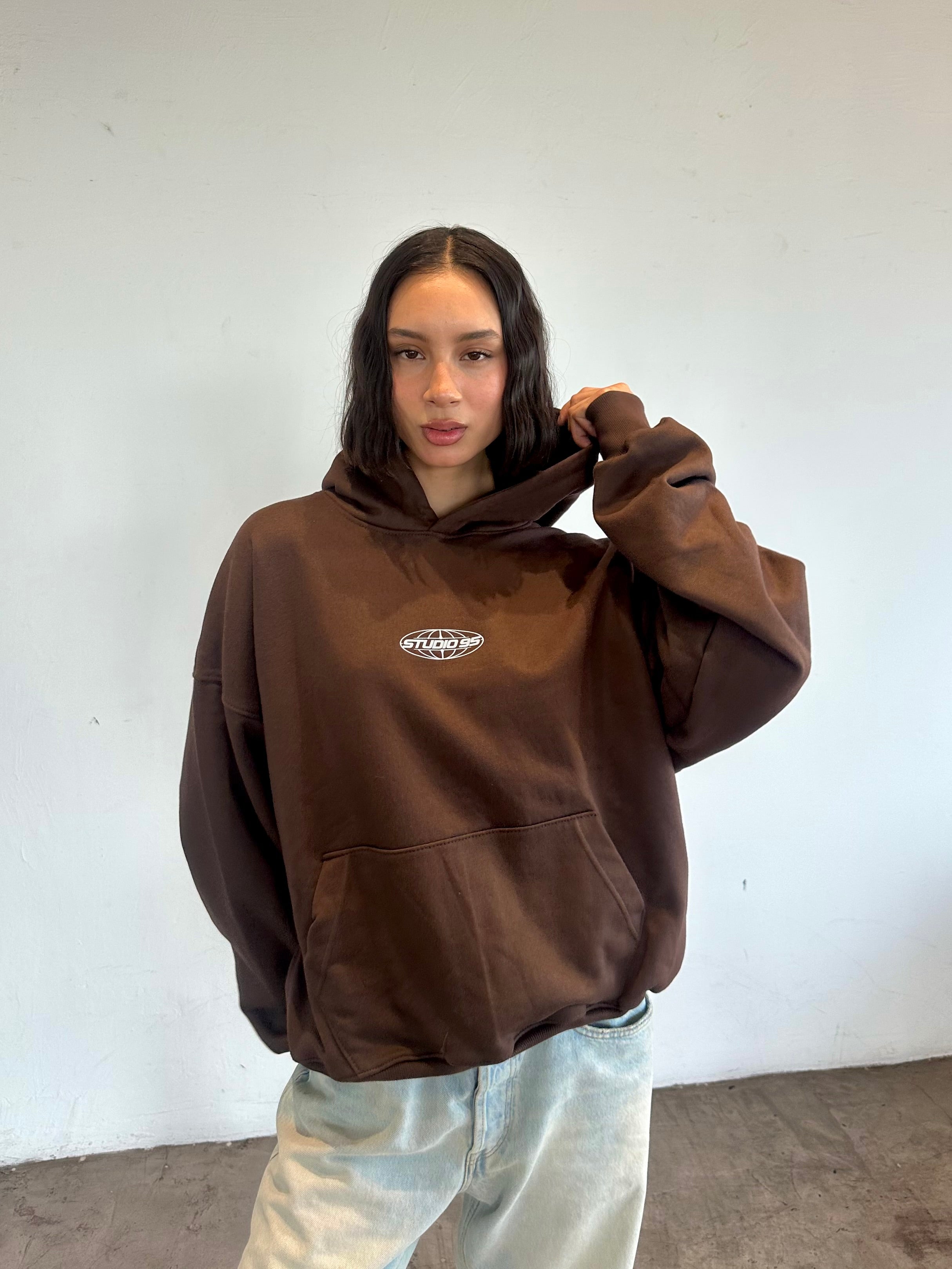CHAOS CLUB HOODIE (CAFÉ)