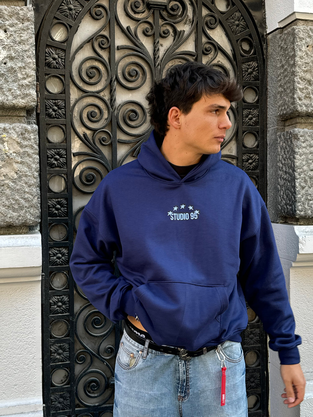 FULL STARS HOODIE (AZUL)