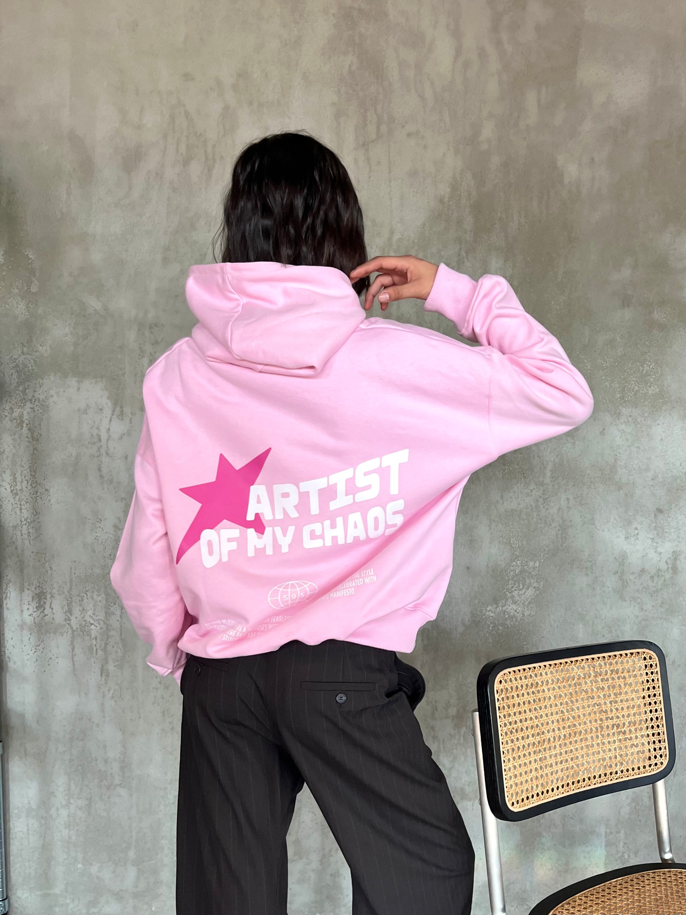 ARTIST OF MY CHAOS HOODIE (PINK EDITION)