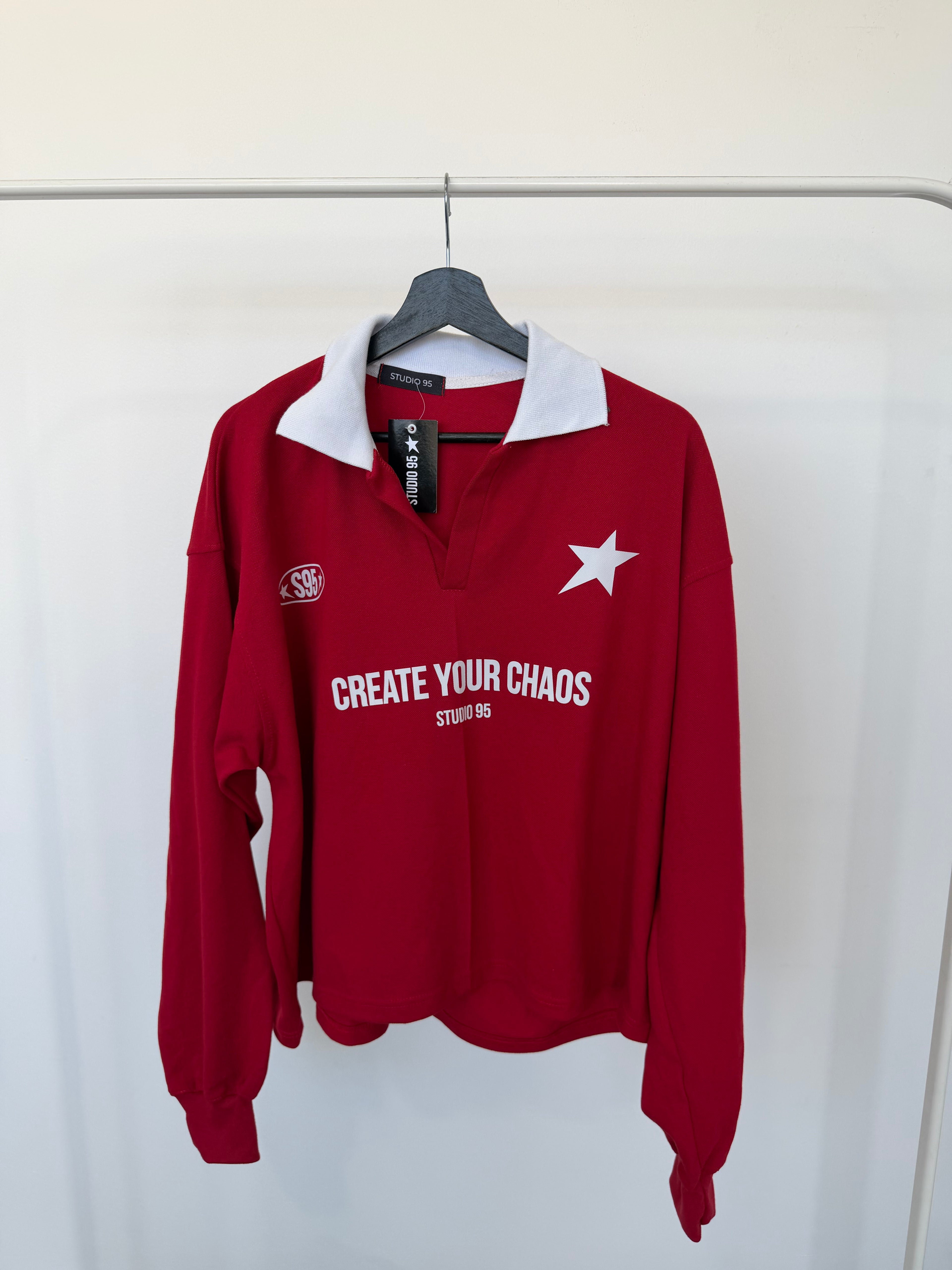 #25 ICONIC POLO ROJA (L/XL)
