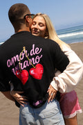 AMOR DE VERANO TEE (NEGRA)