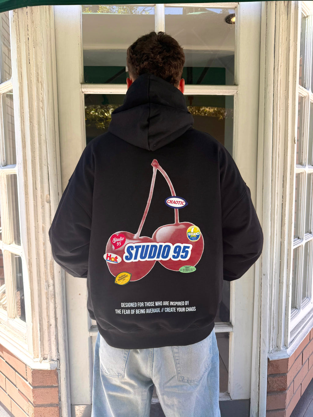 STICKERS CHERRY HOODIE