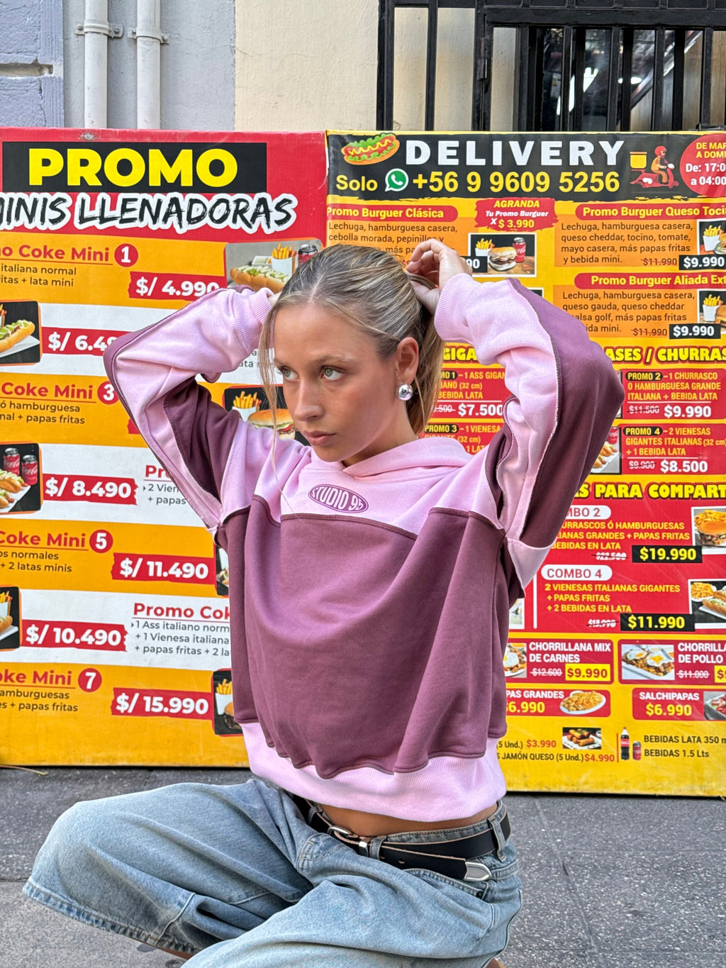 PINK CORE HOODIE