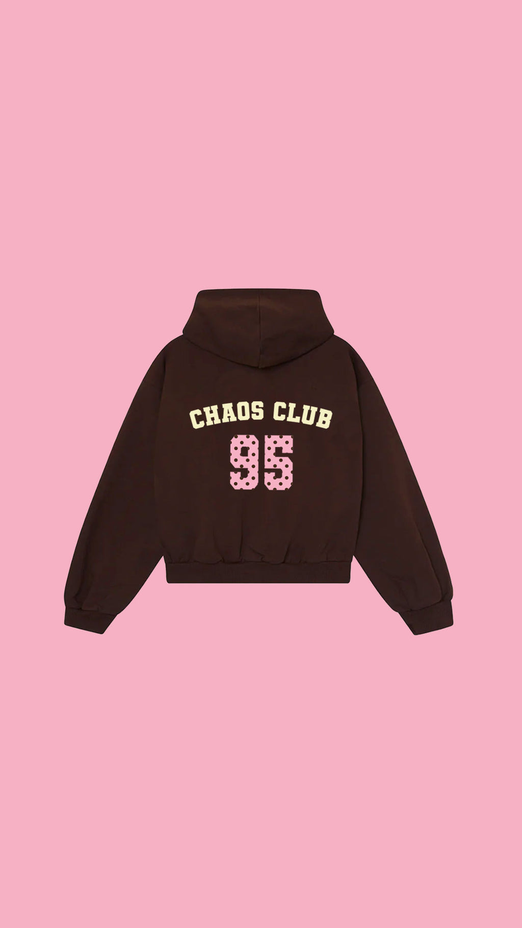 95 DOTS HOODIE (CAFÉ)