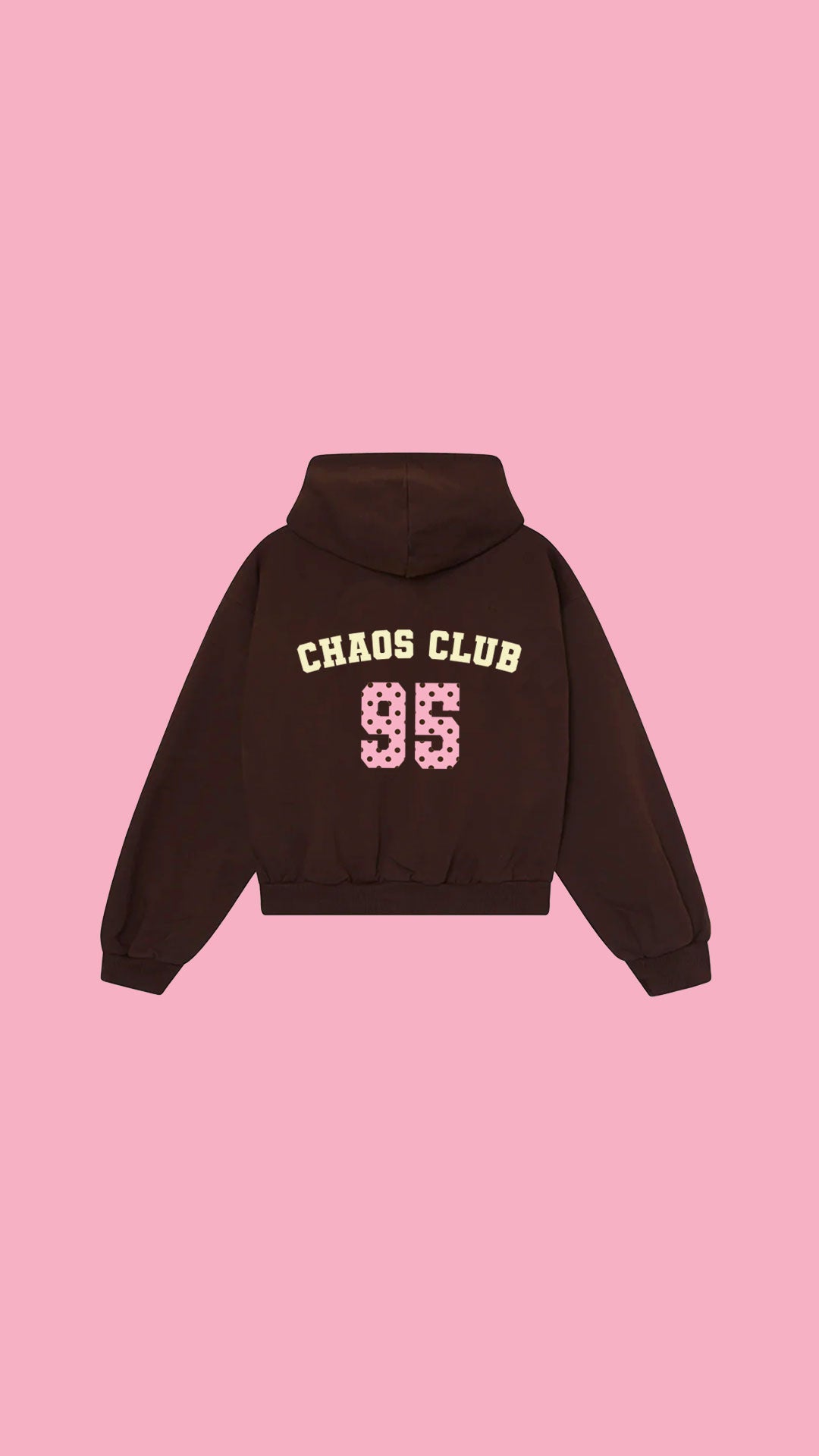 95 DOTS HOODIE (CAFÉ)