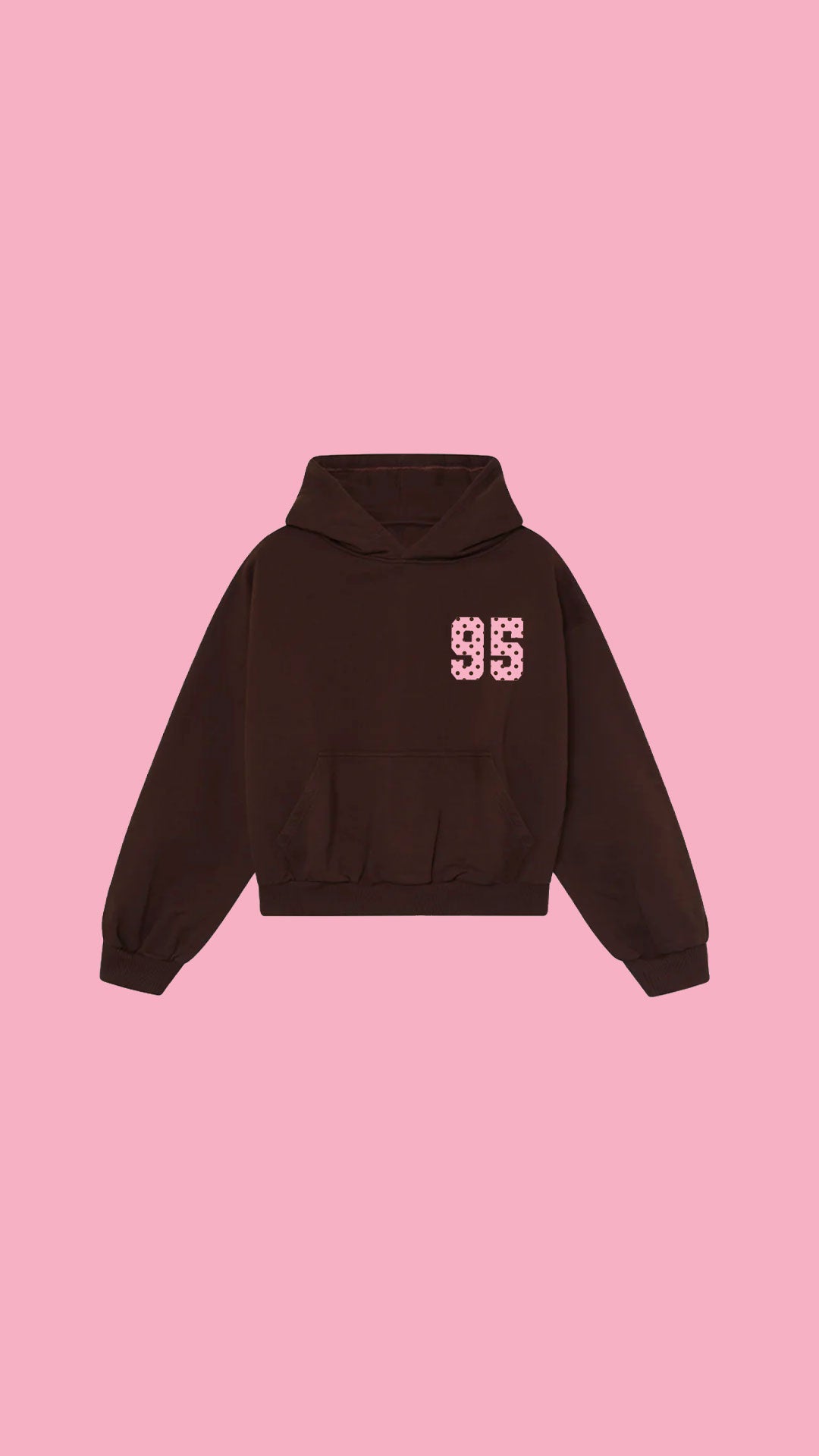 95 DOTS HOODIE (CAFÉ)
