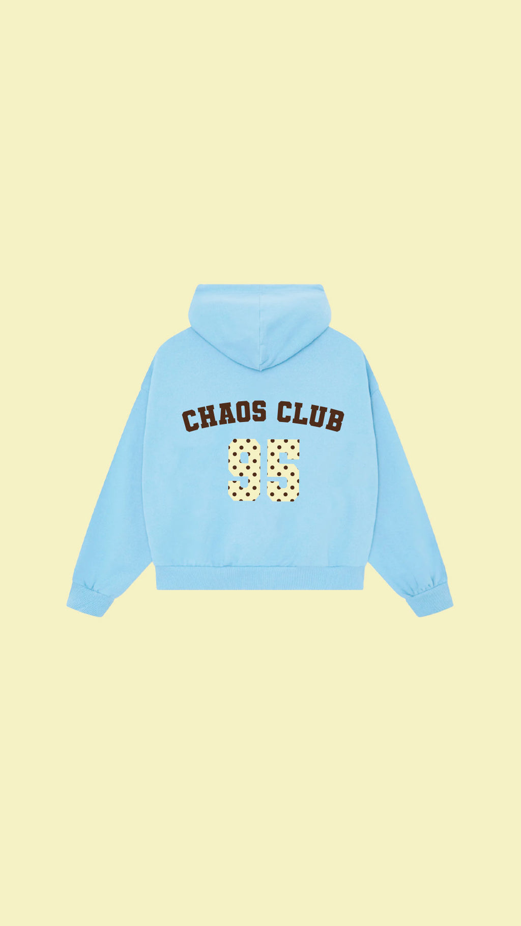 95 DOTS HOODIE (CELESTE)