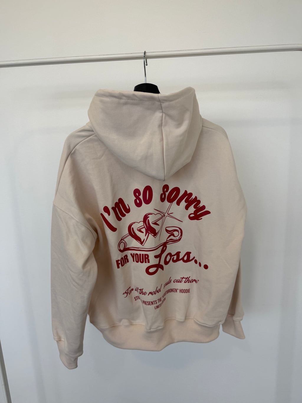 #36 HEARTBROKEN HOODIE (S/M)