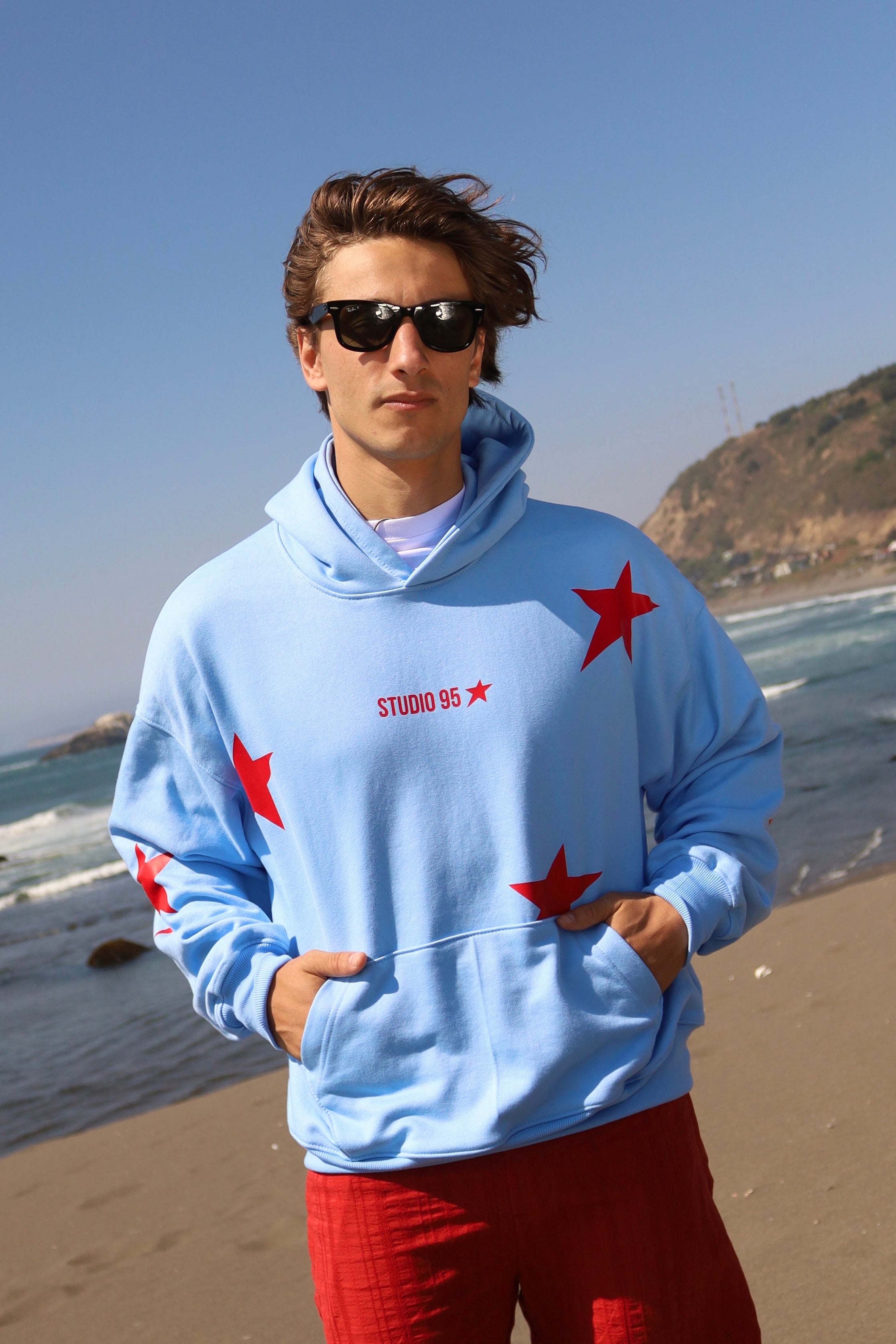 RED STARS HOODIE
