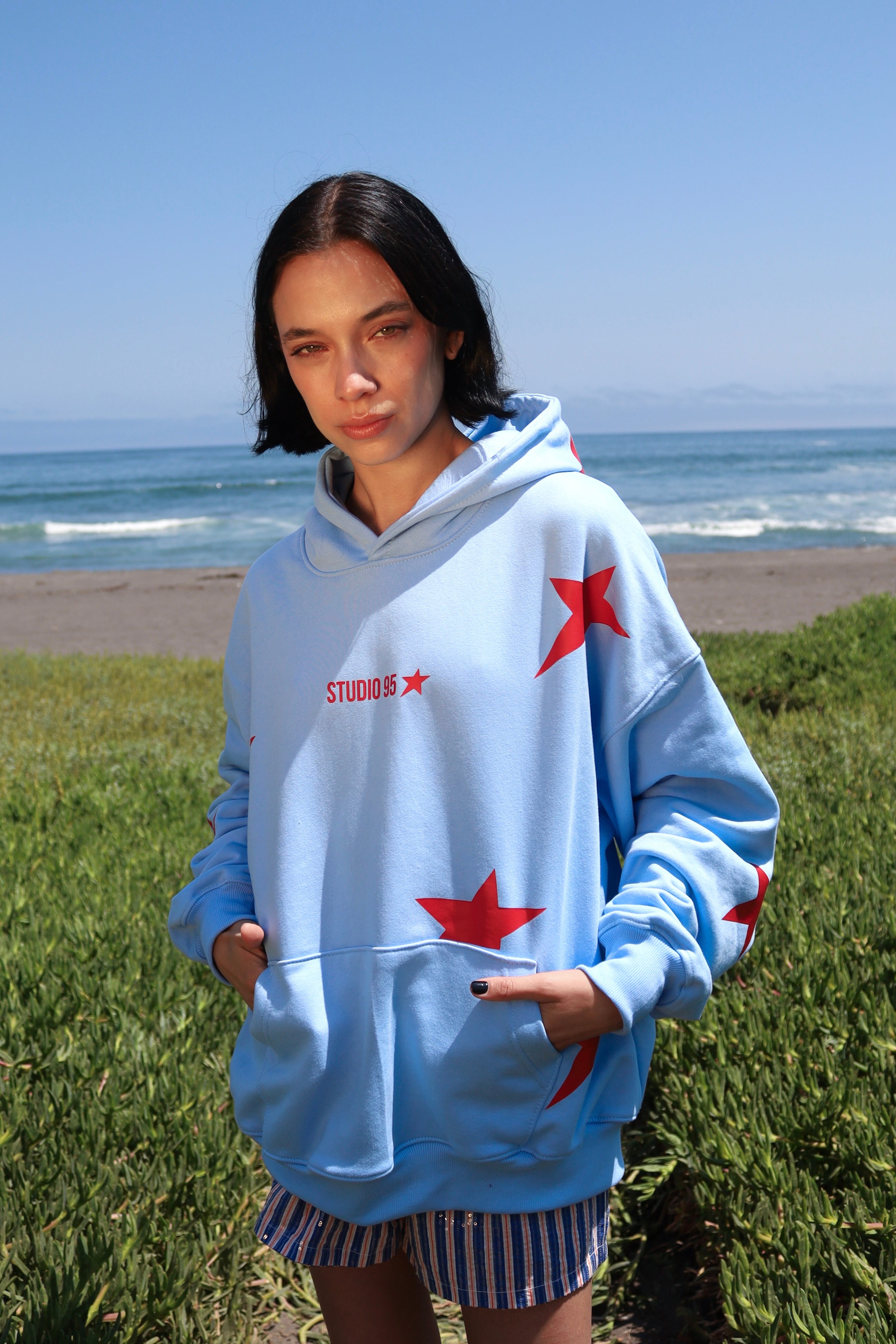 RED STARS HOODIE