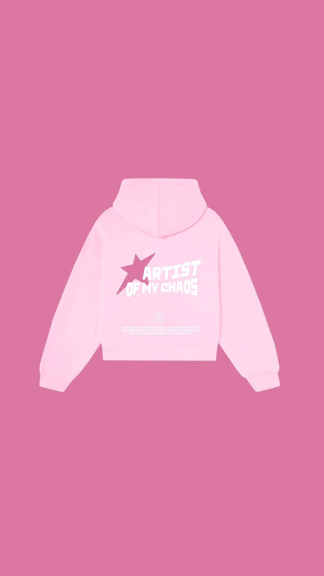 ARTIST OF MY CHAOS HOODIE (PINK EDITION)