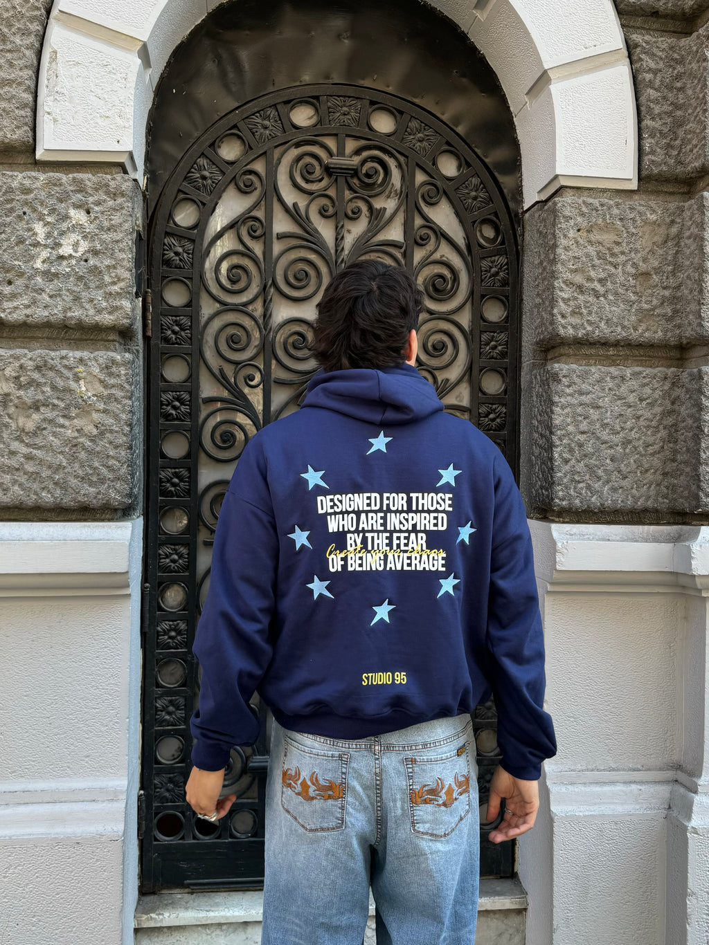 FULL STARS HOODIE (AZUL)