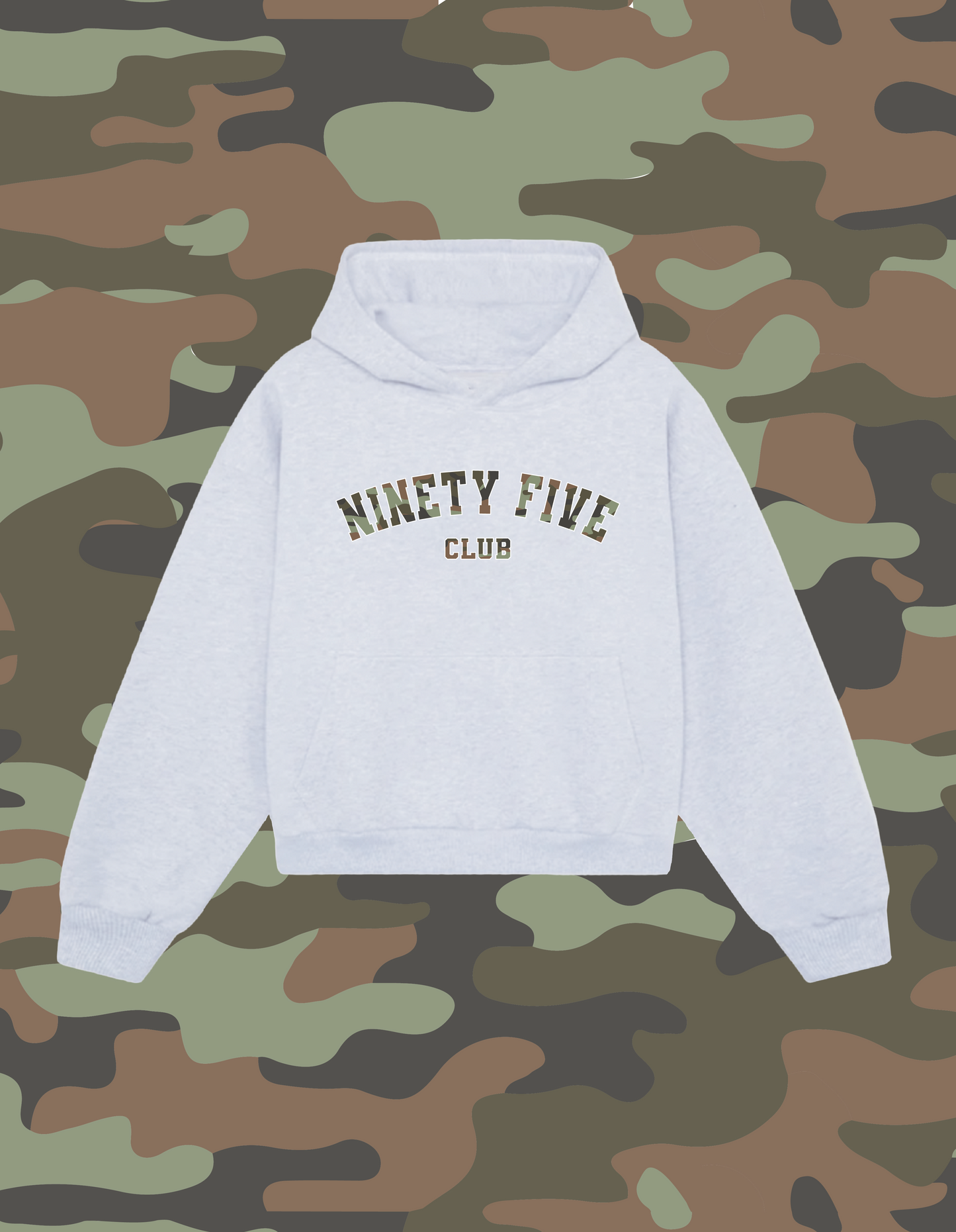 I 95 CLUB HOODIE (CAMO PRINT)