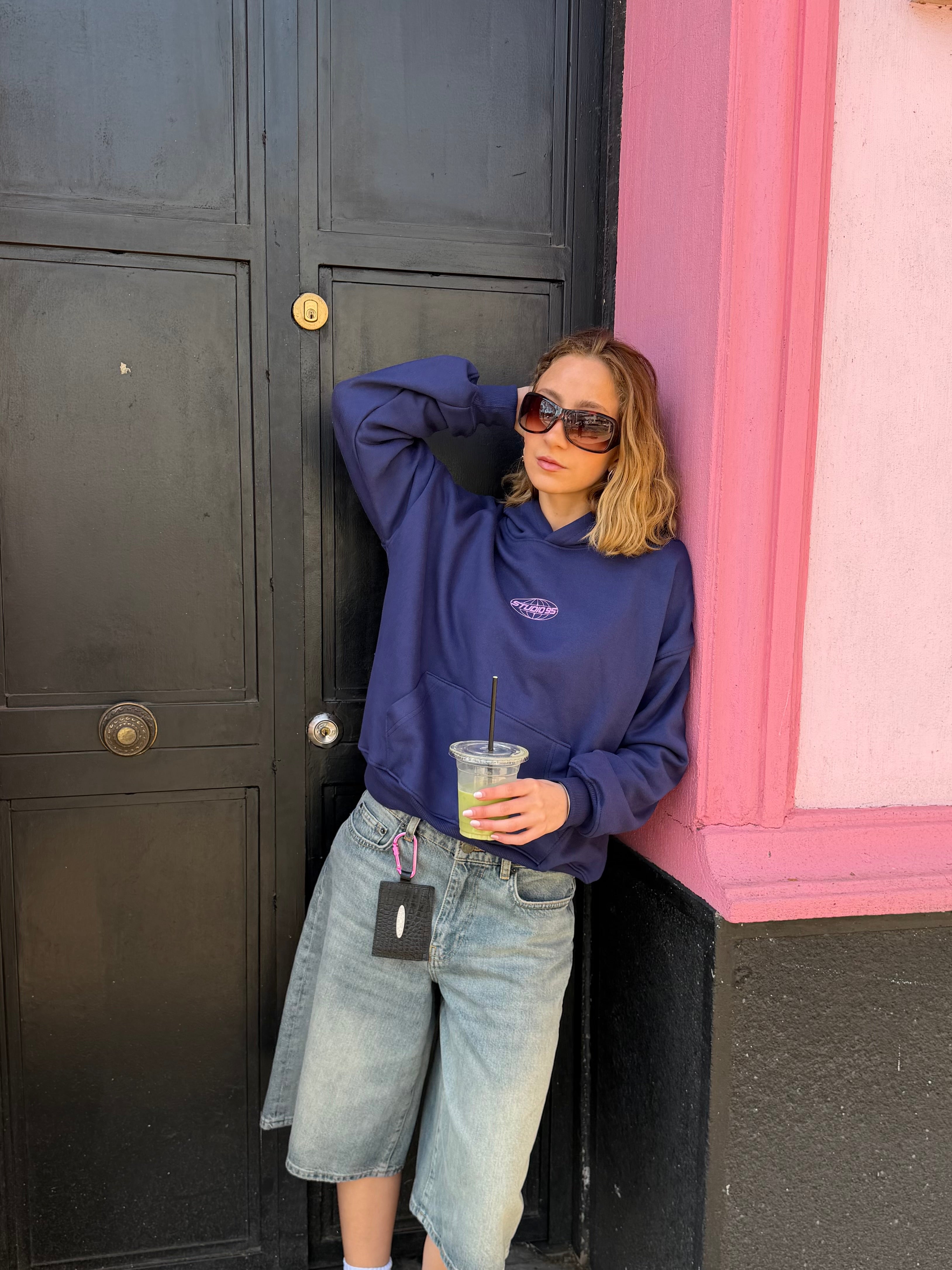 CHAOS CLUB HOODIE (AZUL)