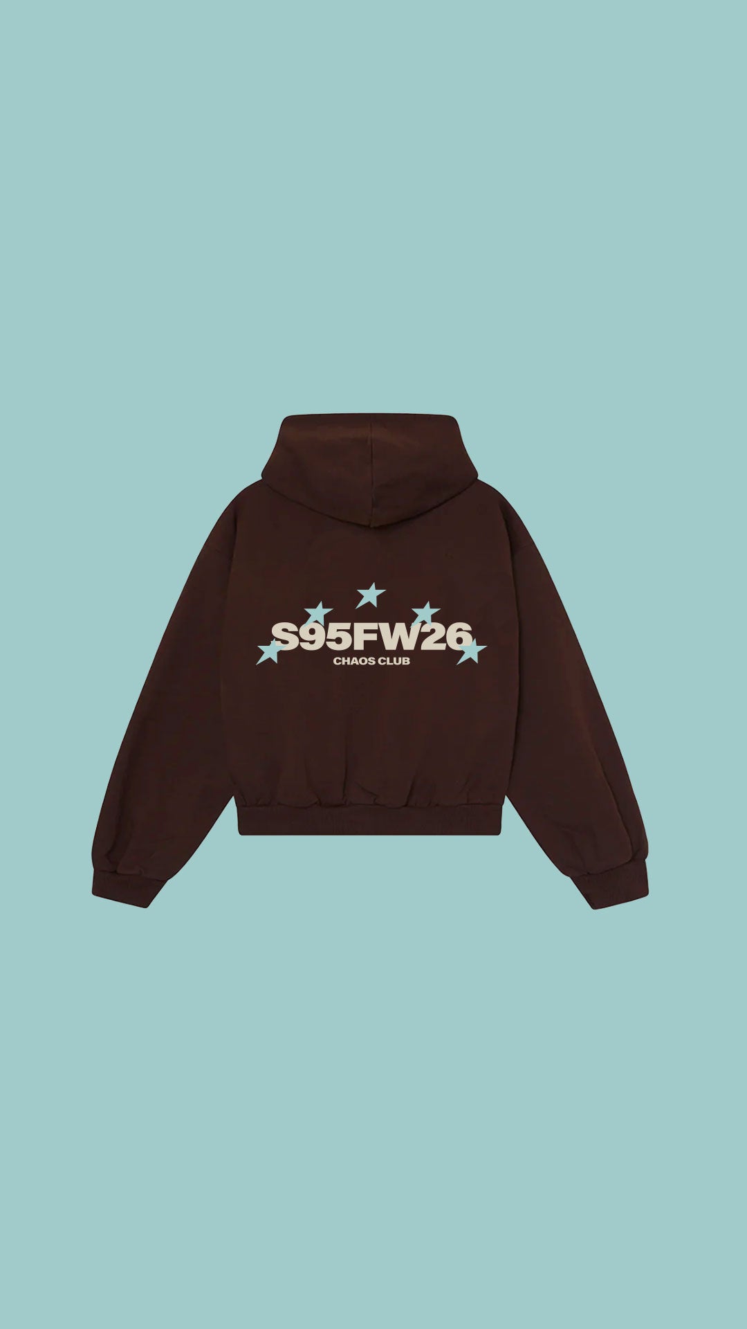 CHAOS CLUB HOODIE (CAFÉ)