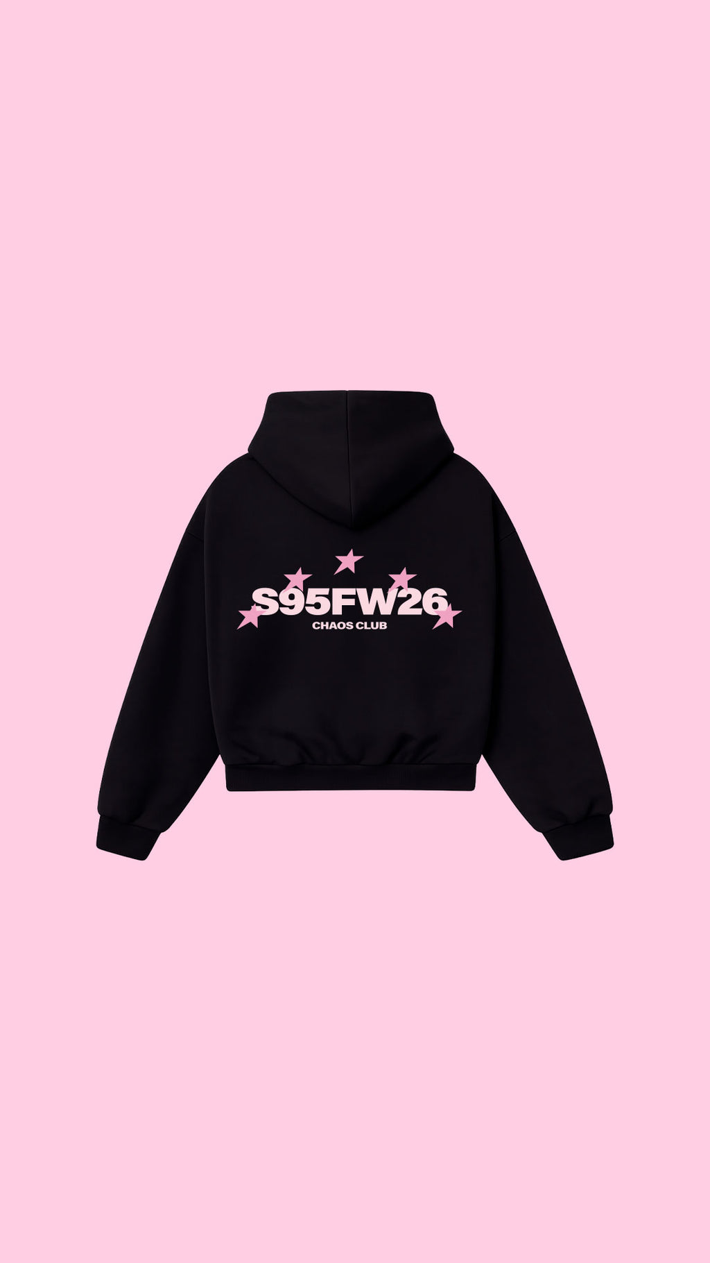 CHAOS CLUB HOODIE (NEGRO)