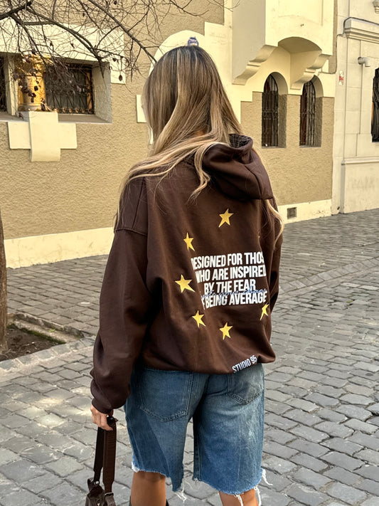 FULL STARS HOODIE (CAFÉ)