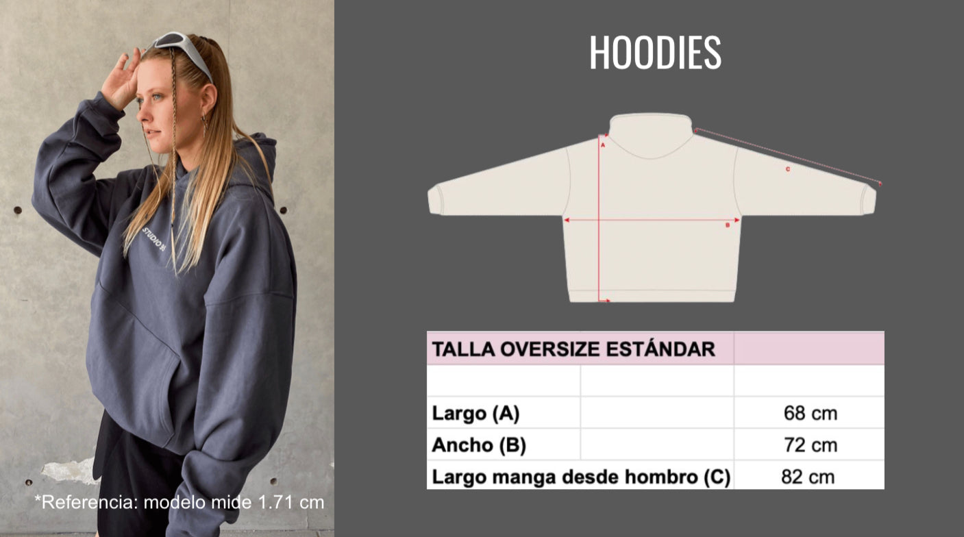 COSMIC HOODIE GRIS (LIMITED EDITION)