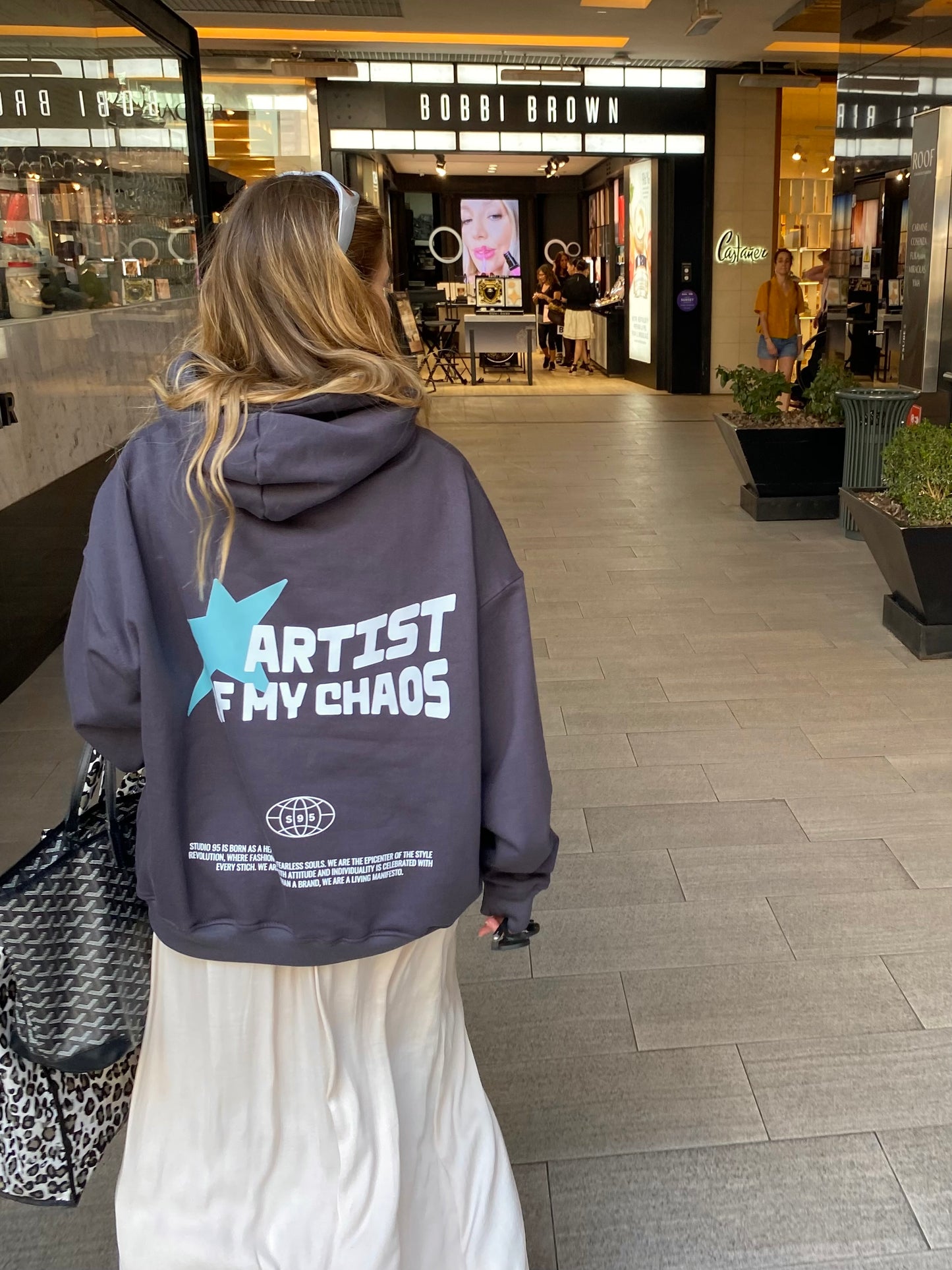 ARTIST OF MY CHAOS HOODIE (CELESTE)