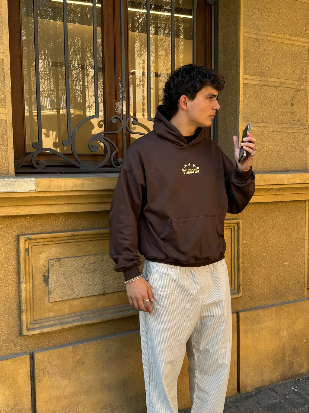 FULL STARS HOODIE (CAFÉ)