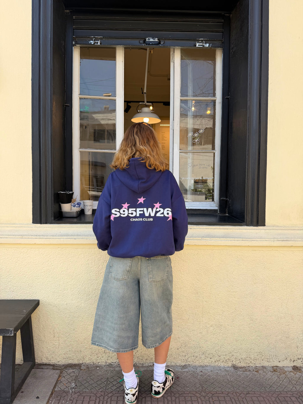 CHAOS CLUB HOODIE (AZUL)