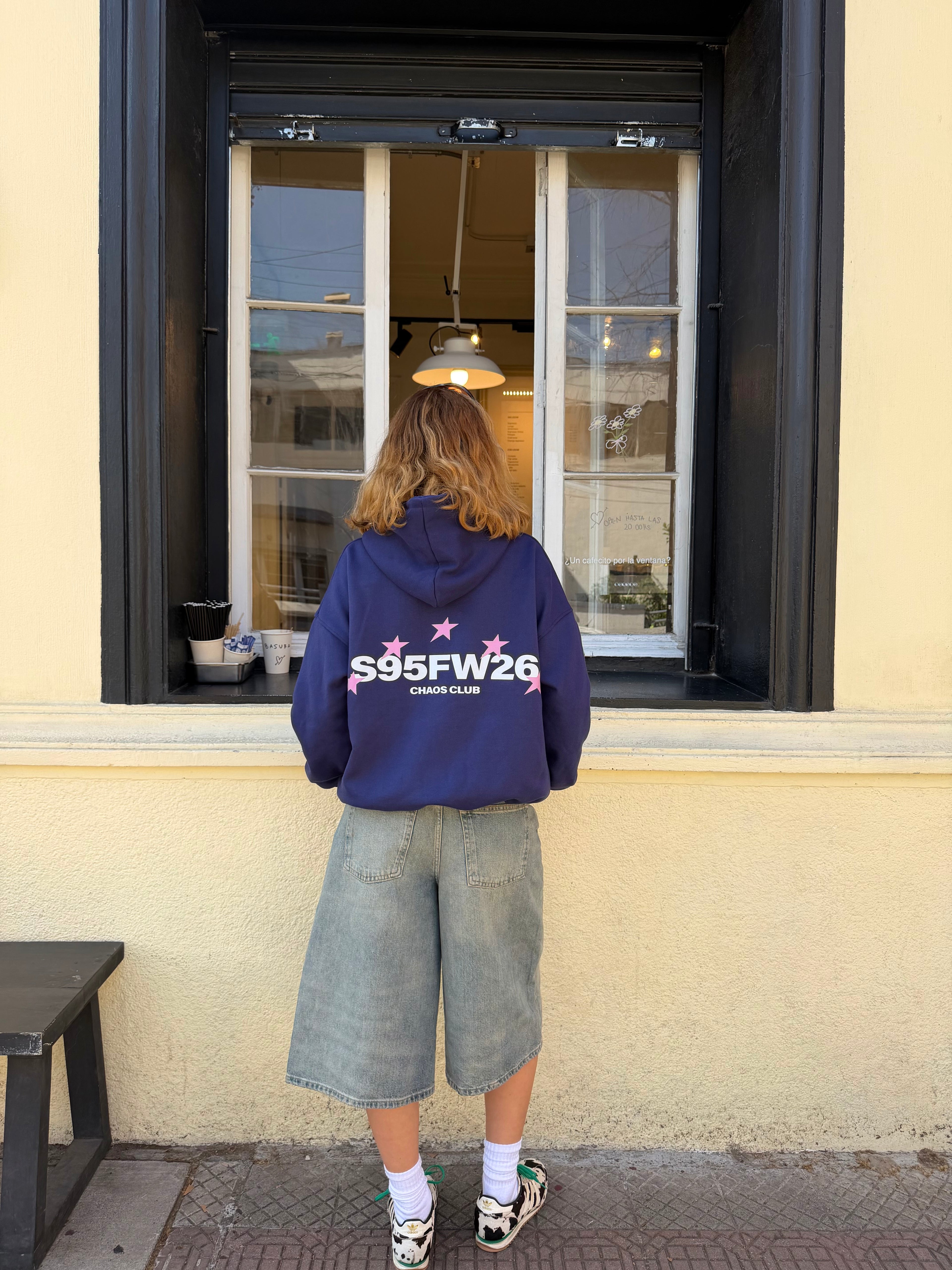 CHAOS CLUB HOODIE (AZUL)