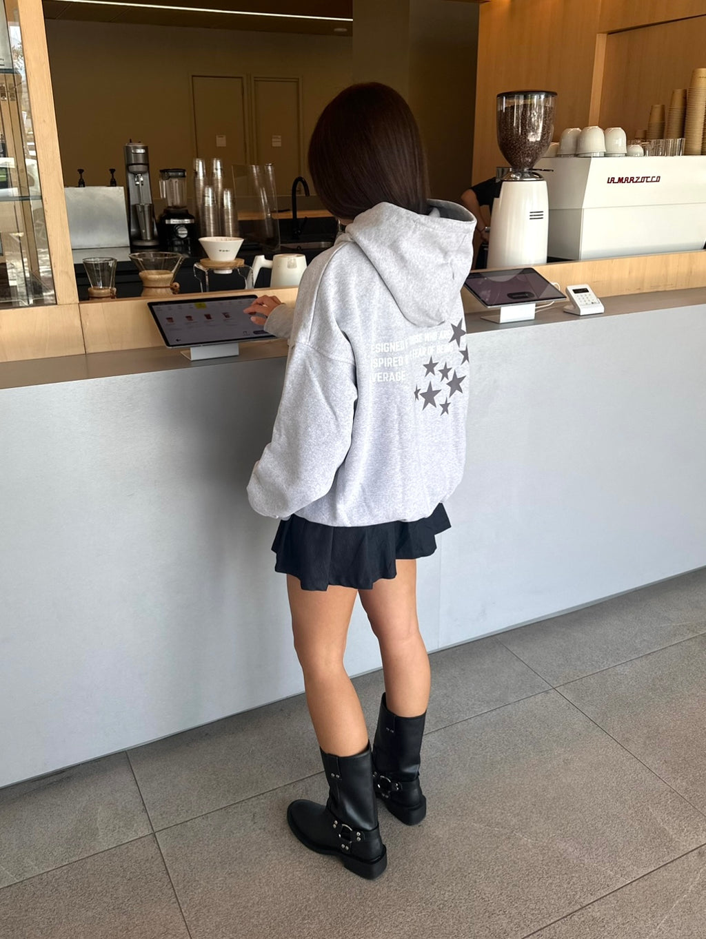 COSMIC HOODIE (GRIS)