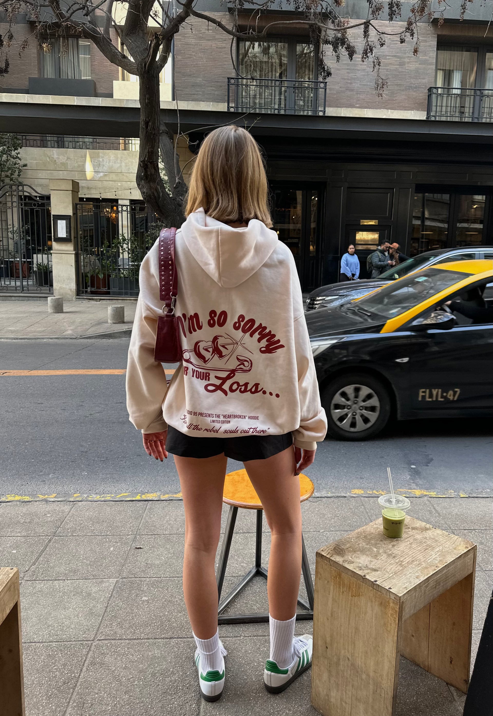 ROCK-O-RAMA Lサイズ　hoddie HEARTBROKEN HOODIE (ENVÍO SAMEDAY) – STUDIO 95