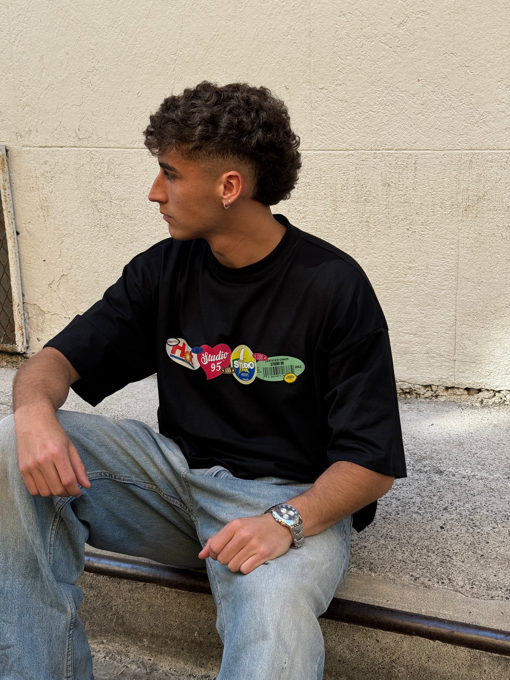 FRUITS TEE (NEGRA) (ENVÍO SAMEDAY)