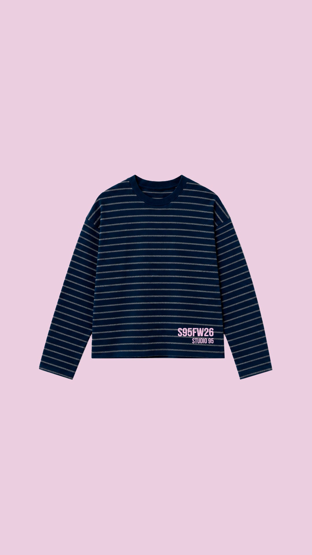STRIPES TEE (ROSADA)